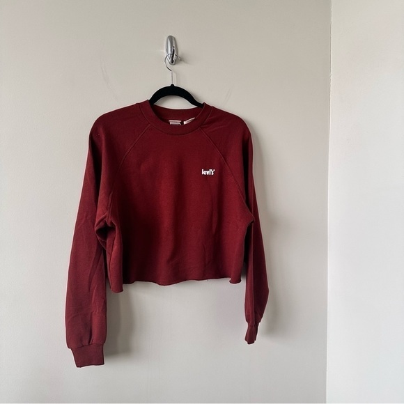 LEVIS-SWEAT CREW RAGLAN LAUNDRY  (Size:Small) - Picture 4 of 9